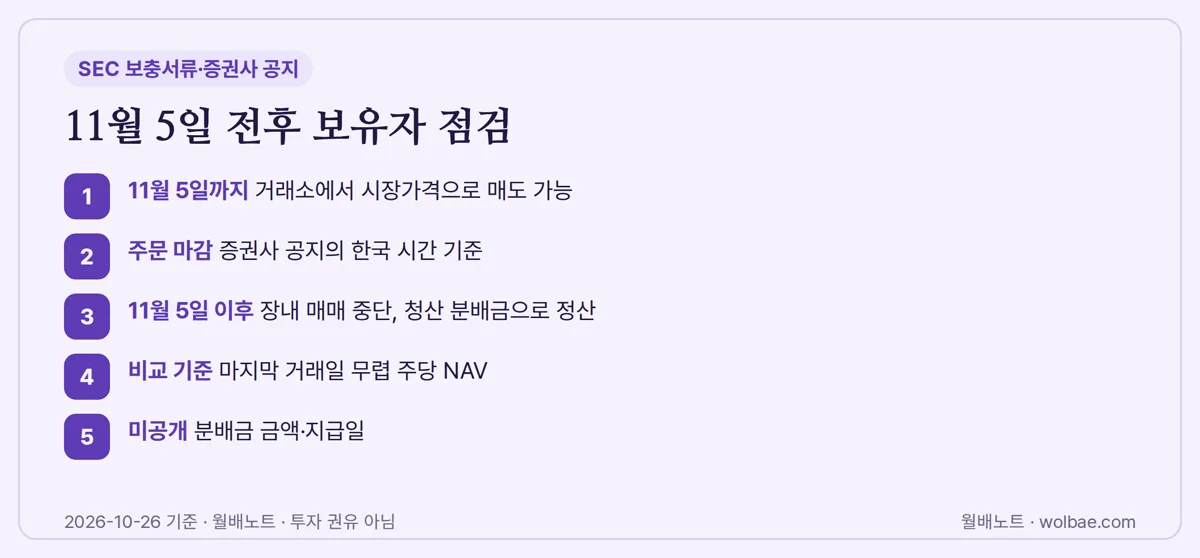 11월 5일을 기준으로 보유자가 볼 것